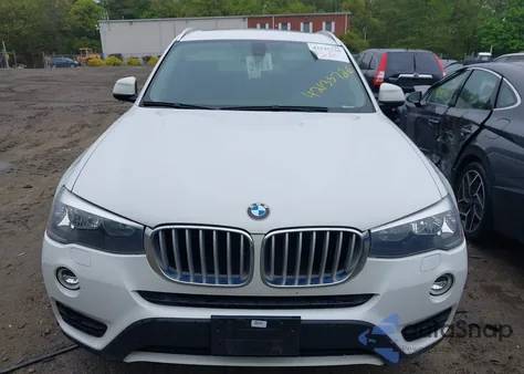 2016 BMW X3 xDrive28I из США, поврежденный, VIN 5UXWX9C55G0D79221